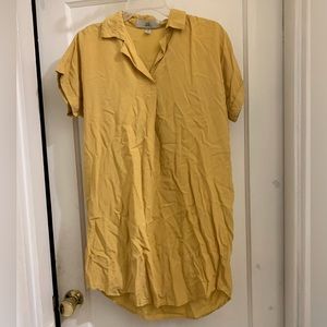 Thread+Supply yellow Shirt dress - size XS